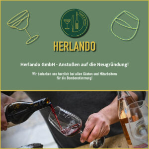 herlando gmbh, neugründung, feier, eröffnunngsfeier, firmen events, catering, berlin, marketing, cornelia geissinger